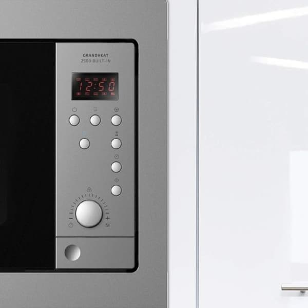 Cecotec Inbyggnads Mikrovågsugn GrandHeat 2500 Svart Rostfritt Stål