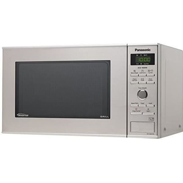Panasonic Deutschland NN-GD37HSGTG 35,3 cm Mikrovågsugn, Aqua Clean Program, Rostfritt stål, Färg Svart