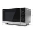 Miniatyrbild 3 av 4: Sharp YC-PS201AE-S Mikrovågsugn (700 W, 20 L, 6 effektnivåer, avfrostningsfunktion, enkel rengöring)
