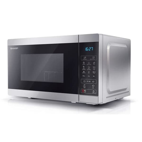 SHARP YC-MG02ES Mikrovågsugn med grillavfrostningsfunktion - 1270 W - 20 l - 11 effektnivåer-funktion