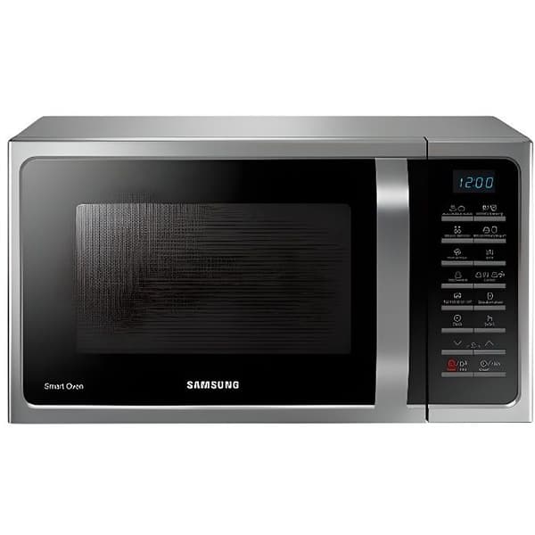 MC28H5015CS SAMSUNG Mikrovågsugn combi 28L Silver + Crusty tallrik ( MC28H5015CS-EN )