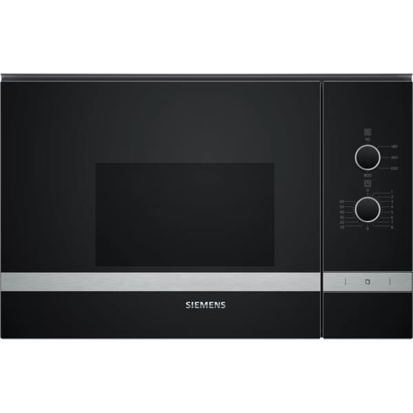 KÄYTETTY Sisäänrakennettu mikroaaltouuni Siemens Musta 800 W 20 L (Kunnostetut Tuotteet B)