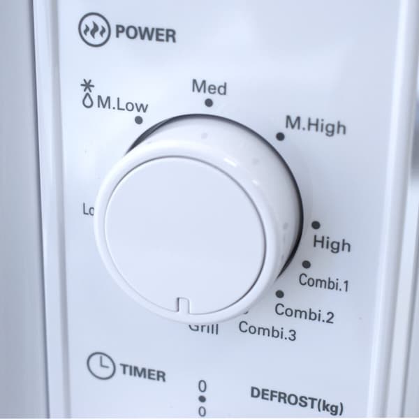 Mikrovågsugn med Grill TM Electron Vit 700 W 20 L