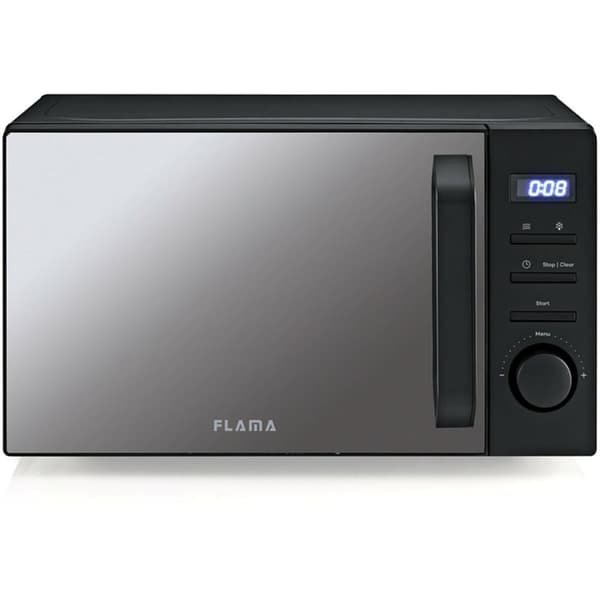 Mikrovågsugnen Flama 1833FL Svart 700 W 20 L