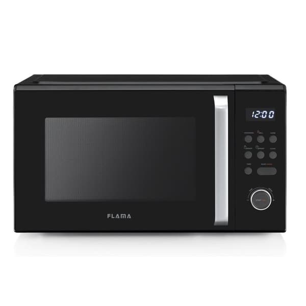 Mikrovågsugnen Flama Svart 1000 W 31 L