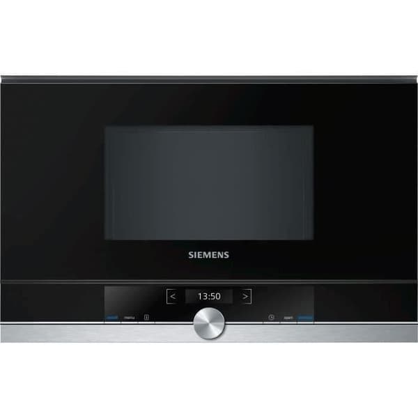 SIEMENS - BF634LGS1 - Inbyggd mikrovågsugn - 21L - 900W - Rostfritt stål