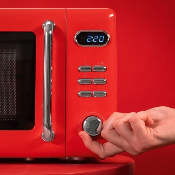 Cecotec Mikrovågsugn på 20 L med grill ProClean 5110 Retro Röd