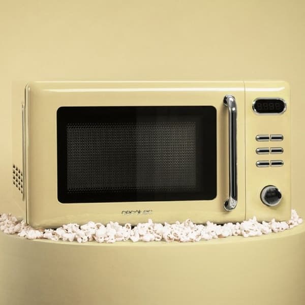 Cecotec Mikrovågsugn på 20 L med grill ProClean 5110 Retro Gul