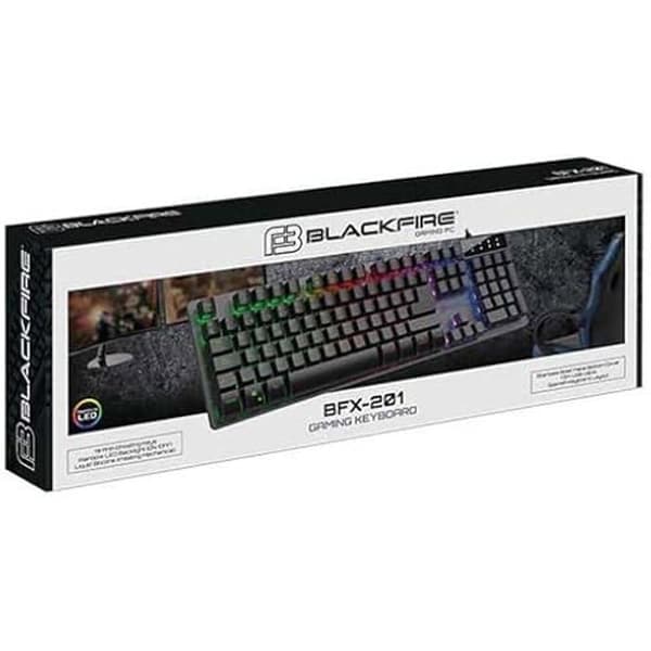 Tangentbord - ARDISTEL - BFX-201 - Bakgrundsbelyst - Elegant design - Idealisk för spel