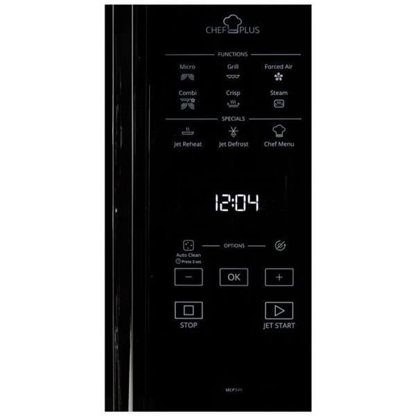 Whirlpool MCP 349 BL Mikrovågskombigrill fristående 25 liter 800 Watt svart