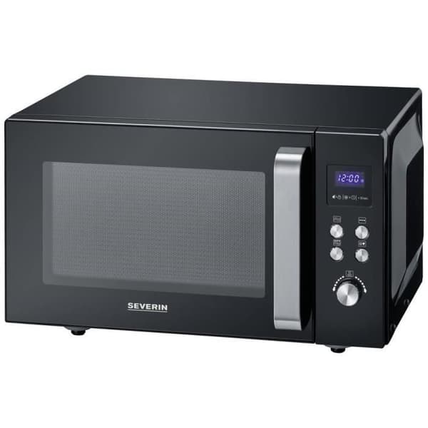 Severin MW 7760 mikrovågsugn - Svart, rostfritt stål - 900 W - Grillfunktion