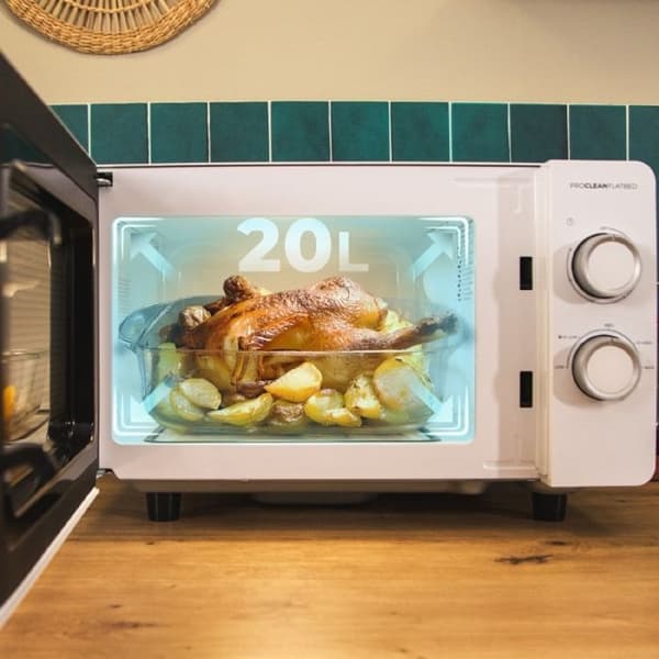 Mikrovågsugn - CECOTEC - Proclean 3020 - 20L - 700W - Halogengrill 800W - 6 effektlägen