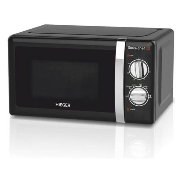 Haeger Sous-chef 20 Mikrovågsugn 20 L Svart 700 W (20 L) 700W
