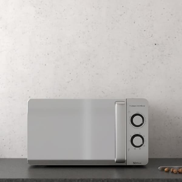 Cecotec ProClean 3160 Spegelbeläggning för bättre rengöring 3DWave-teknik Grill 800 W 20 L Elegant design med spegeldörr