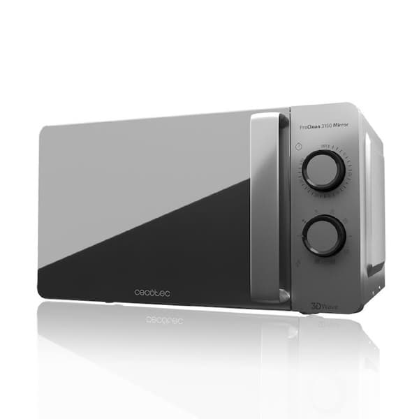 Cecotec ProClean 3160 Spegelbeläggning för bättre rengöring 3DWave-teknik Grill 800 W 20 L Elegant design med spegeldörr