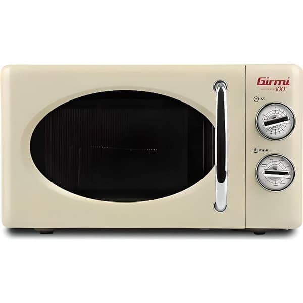 Vintage Design kombinerad mikrovågsugn - Girmi FM21 - 20 L - 700 + 800 W - kräm