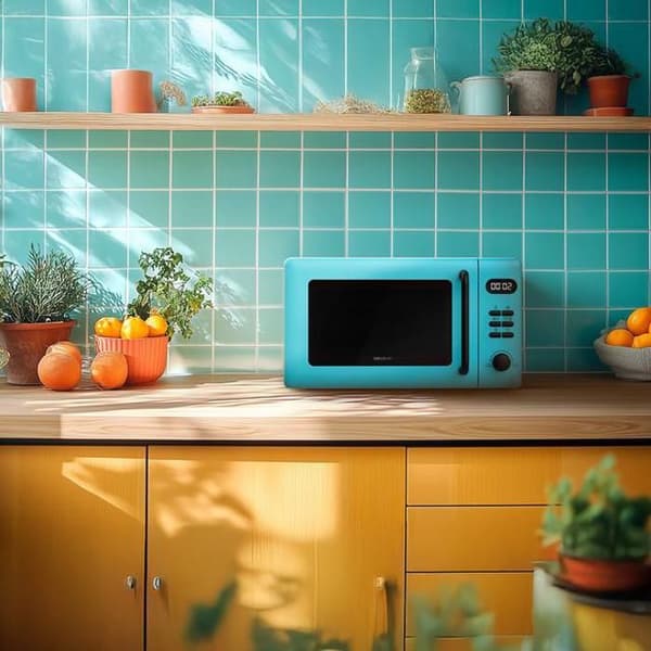 CECOTEC Proclean 5110 Blå Mikrovågsugn med 20 L och 700 W med grill.
