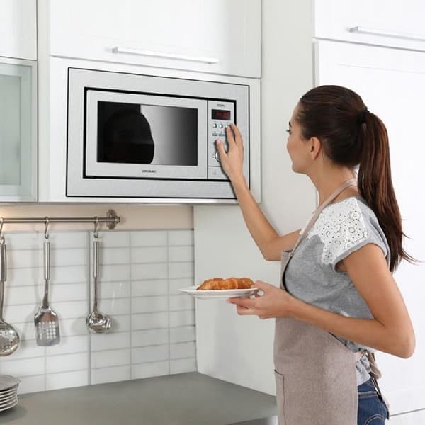 Cecotec Inbyggnads Mikro-ugn GrandHeat 2500 Stål