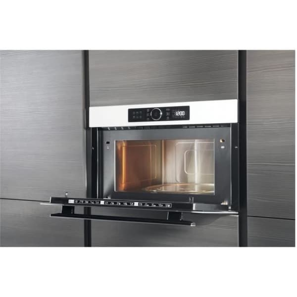 WHIRLPOOL AMW730WH Inbyggd mikrovågsugn - 1000 Watt - 31L - Simultan Grill - Vit