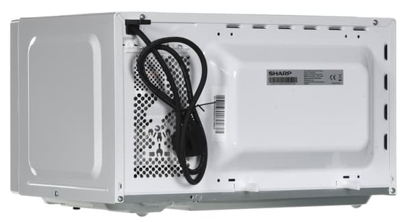 Sharp YC-MG01E-W mikroaaltouuni Pöytägrillimikroaaltouuni 20 L 800 W Musta, Valkoinen