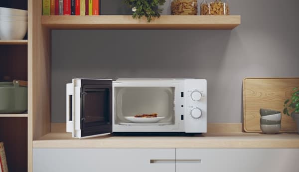 Candy Idea CMW20SMWLI/4U Bordplade Solo mikrobølgeovn 20 L 700 W Hvid