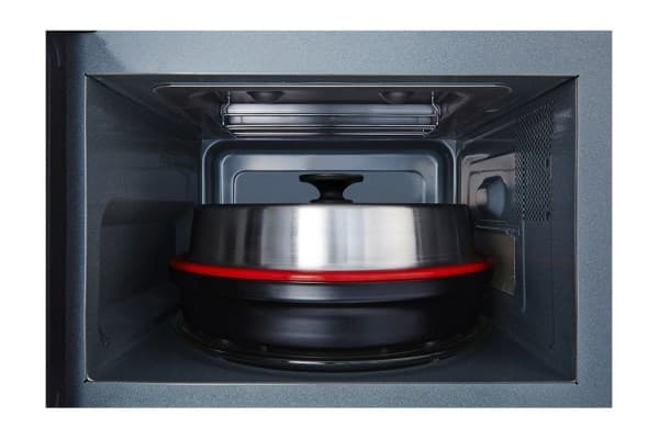 Panasonic NN-GD38HSSUG mikrovågsugn Bänkskiva Grillmikrovågsugn 23 l 1000 W Svart, Borstat stål