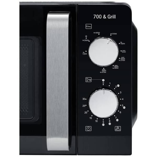 Severin 7781 Svart mikrovågsugn 700 W timerfunktion, grillfunktion