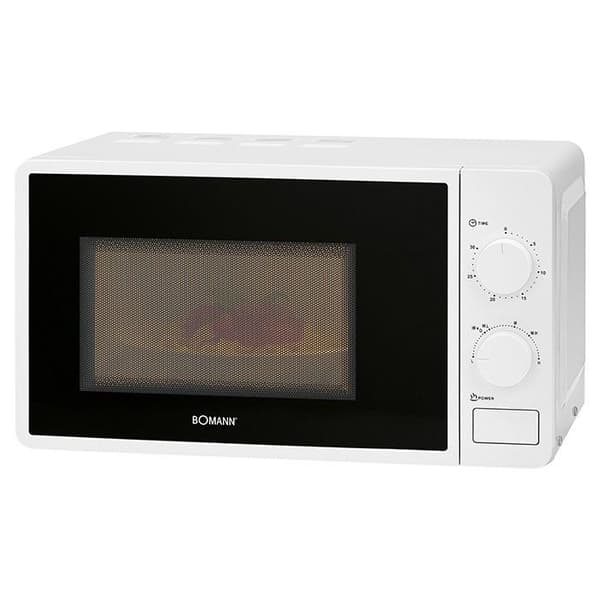 Mikrovågsugn 20L 1150W Bomann MW 6014 CB Vit