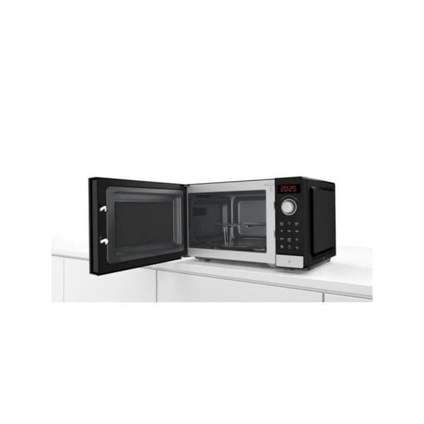 Bosch Serie 2 mikrovågsugn Bänkskiva Mikrovågsugn endast 20 L 800 W Svart, Rostfritt stål - FEL023MS2