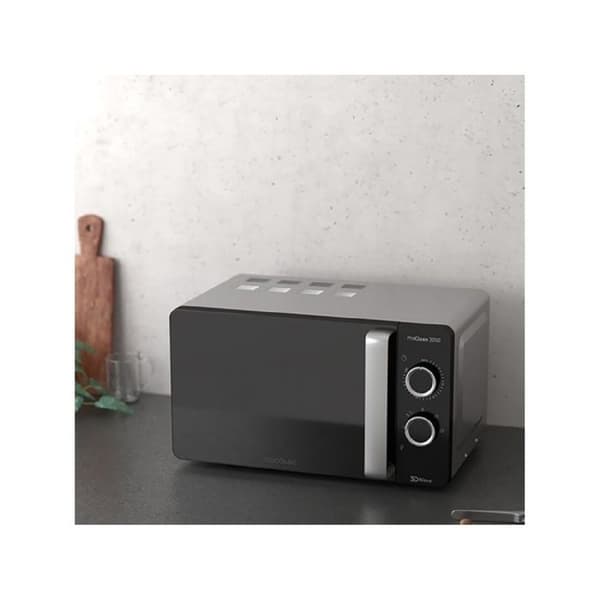 Cecotec Microwave ProClean 3050. 20 L Kapacitet, Ready2Clean Coating, 700 W Effekt, 6 Driftsnivåer, Minut