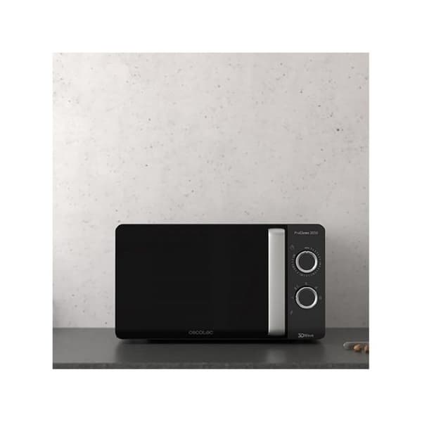 Cecotec Microwave ProClean 3050. 20 L Kapacitet, Ready2Clean Coating, 700 W Effekt, 6 Driftsnivåer, Minut