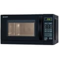 Miniatyrbild 1 av 3: SHARP R642BKW - Svart kombinerad grillmikrovågsugn - 20 L - 800 W - Grill 1000 W - Fristående