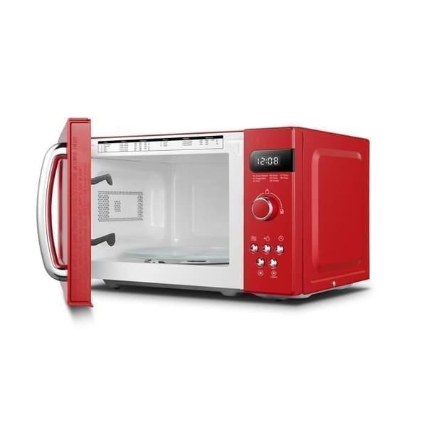 20L retro mikrovågsugn - COMFEE CMSRO 20 di rd - 800W - Röd