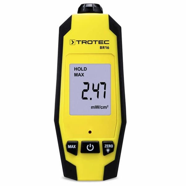 Mikrovågsindikator - TROTEC - BR16 - Läckagedetektering - Ljudlarm - Bakgrundsbelyst display