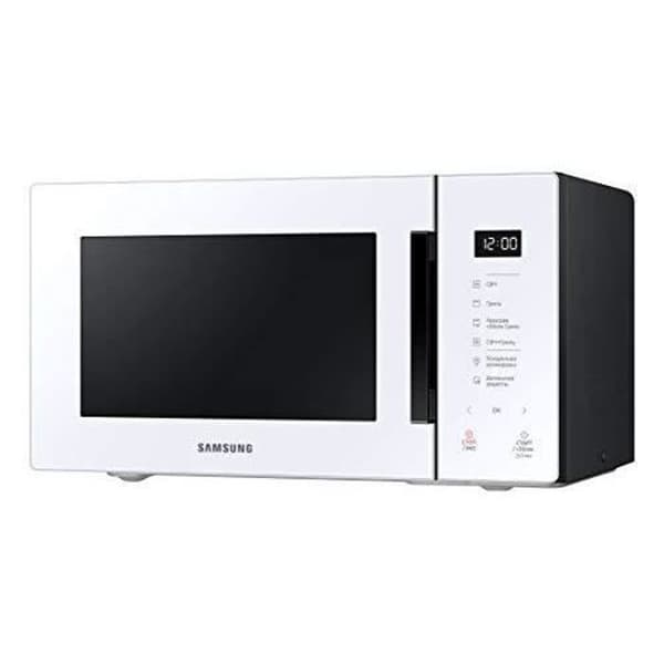 Mikrovågsugn - Samsung - MG23T5018AW - 23 L - 1100 W - Automatisk matlagning och hemdessert