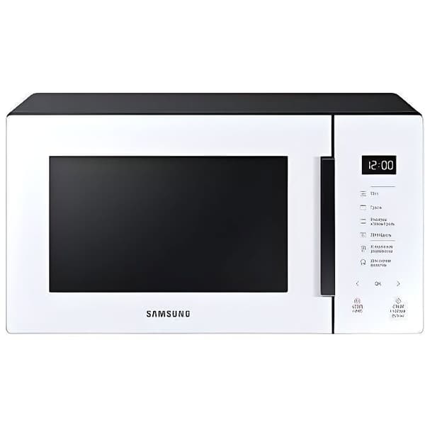 Mikrovågsugn - Samsung - MG23T5018AW - 23 L - 1100 W - Automatisk matlagning och hemdessert