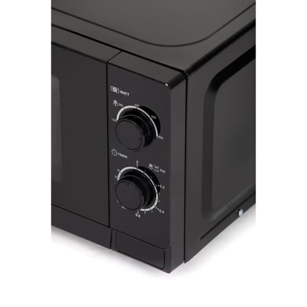 Enkelfunktions mikrovågsugn - SHARP - R-200BKW - 20 L - 800W - 5 effektnivåer - Svart