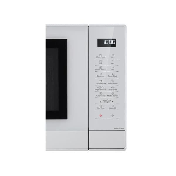 Panasonic NN-GT45KWSUG Fyr Micro-Ondes Grill 31L 1000W Inverter 24 Program för Avfrostning LED Vit