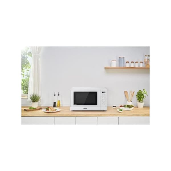 Panasonic NN-GT45KWSUG Fyr Micro-Ondes Grill 31L 1000W Inverter 24 Program för Avfrostning LED Vit