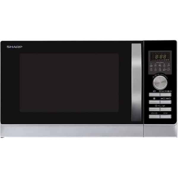 SHARP R-843INW - Kombinerad mikrovågsugn 25L - Silver