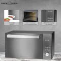 Miniatyrbild 4 av 4: Grill mikrovågsugn - PROFICOOK - PC-MWG 1204 - 23 L - 800 W - Grå