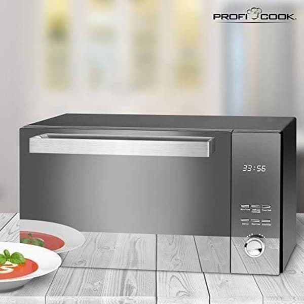 Grill mikrovågsugn - PROFICOOK - PC-MWG 1204 - 23 L - 800 W - Grå