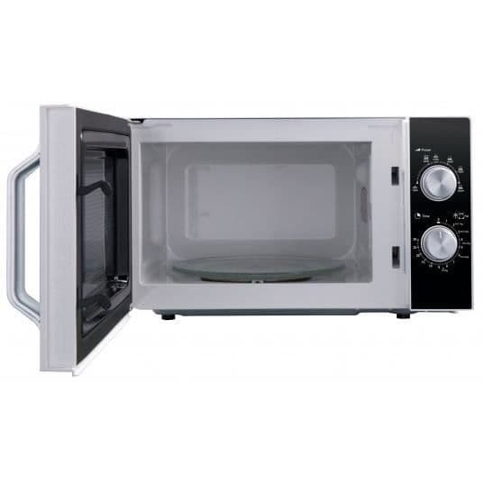 SHARP R-204BA mikrovågsugn - 800W - 20L - Mekaniska reglage - Sidodörröppning