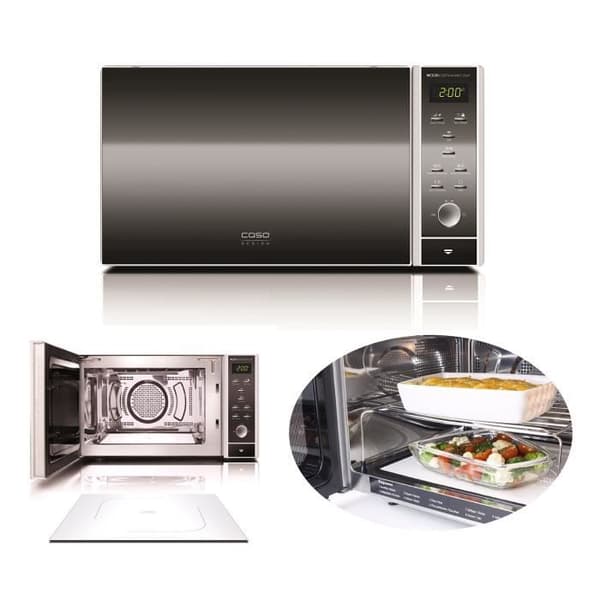 Mikrovågsugn - Caso - 3371 - 2100W - 30L - Silver