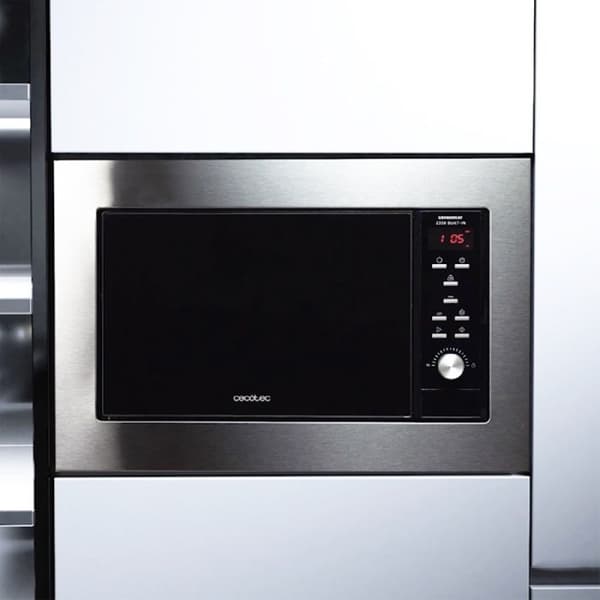 Cecotec Mikrovågsugn Inbyggd GrandHeat 2350 Stål Svart