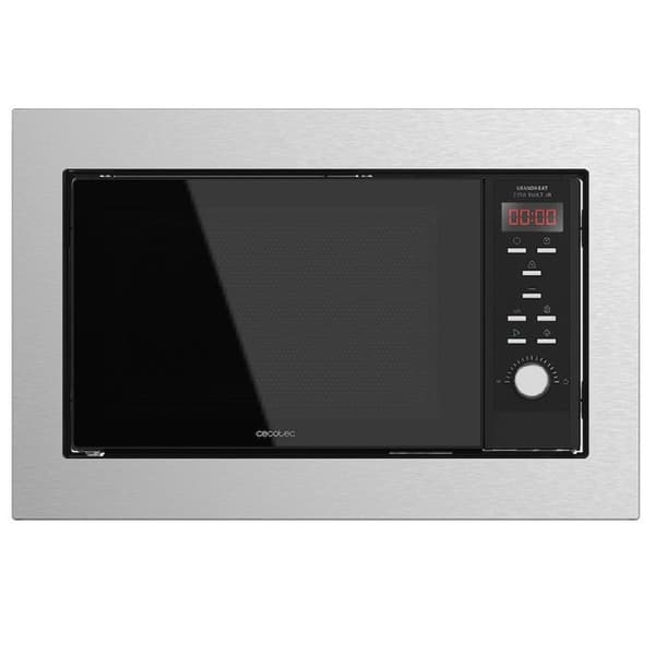Cecotec Mikrovågsugn Inbyggd GrandHeat 2350 Stål Svart