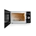 Miniatyrbild 5 av 5: En elegant och digital mikrovågsugn, svart design, förutom sina 700W effekt, har den en 900W grill, en kapacitet på