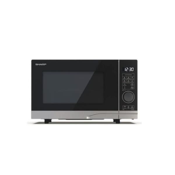 Sharp mikrovågsugn med grill 700 W, 20 L, 10 effektnivåer, Eco-funktion, avfrostning, barnlås),