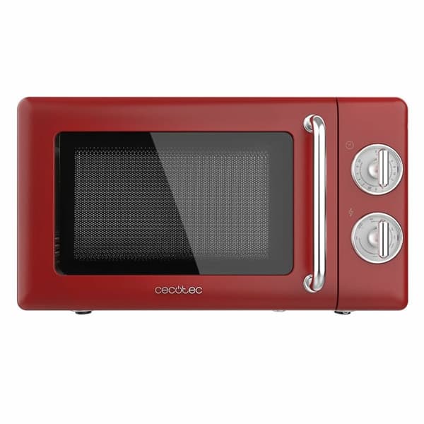 Mikrobølgeovnen Cecotec ProClean 3110 Retro 700 W 20 L Rød