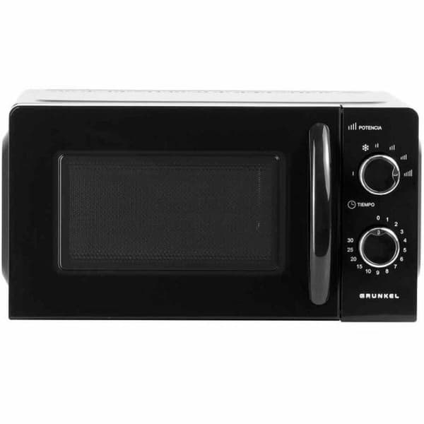 Mikrovågsugnen Grunkel MW-20NG 700 W 20 L Vit Svart